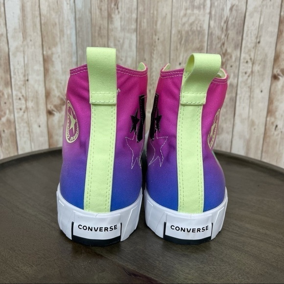 Converse CTAS Hi Top Barely Volt Fade Sneaker Size 11.5 Men - Picture 5 of 9